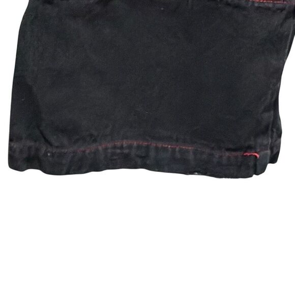 Hot Topic Black & Red Stitch Chain Carpenter Pants - Picture 7 of 7